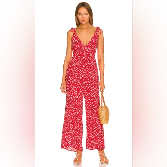 10. NWOT MAAJI KENNEDY JUMPSUIT IN SPOTTED SIZE SMALL - Picture 1 of 7